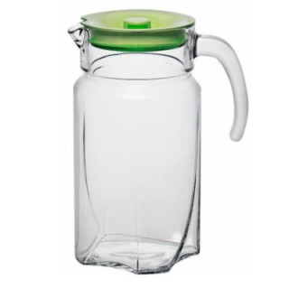 Dzbanek szklany 1,7L Luna z zieloną pokrywką 43544 Pasabahce